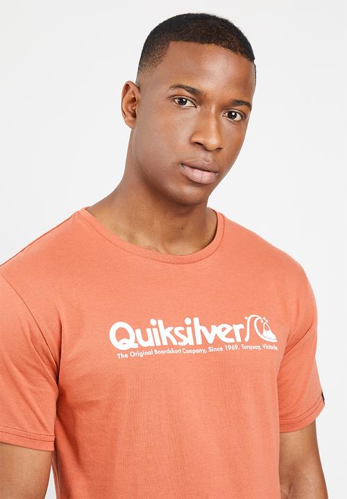 Quiksilver - Modern legends short sleeve tee - orange
