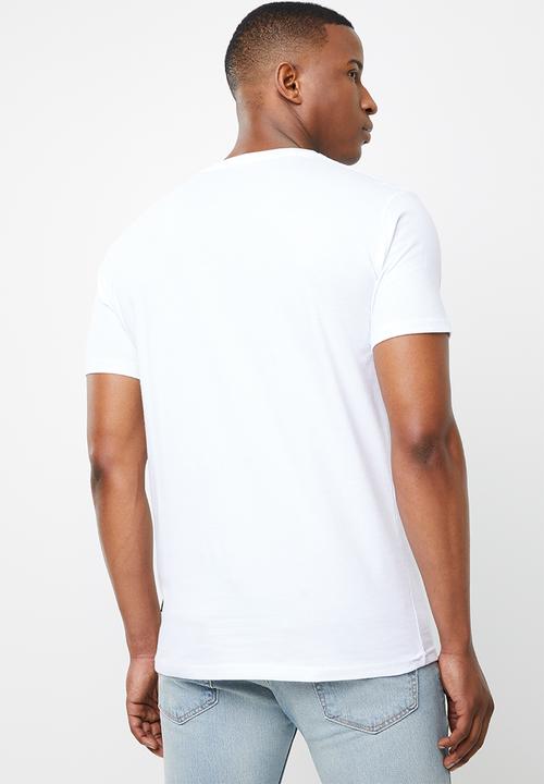 Quiksilver - Custom prints short sleeve tee - white