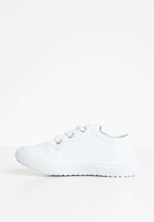 SOVIET - Baby i wolf sneakes - white