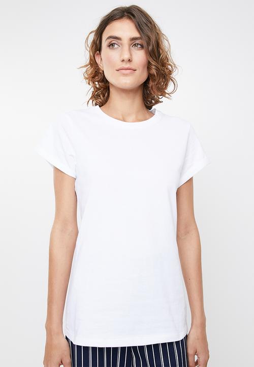 edit - 2 pack round neck tees - white & navy