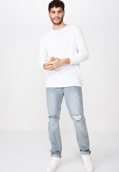 Cotton On - Tapered leg jeans - blue
