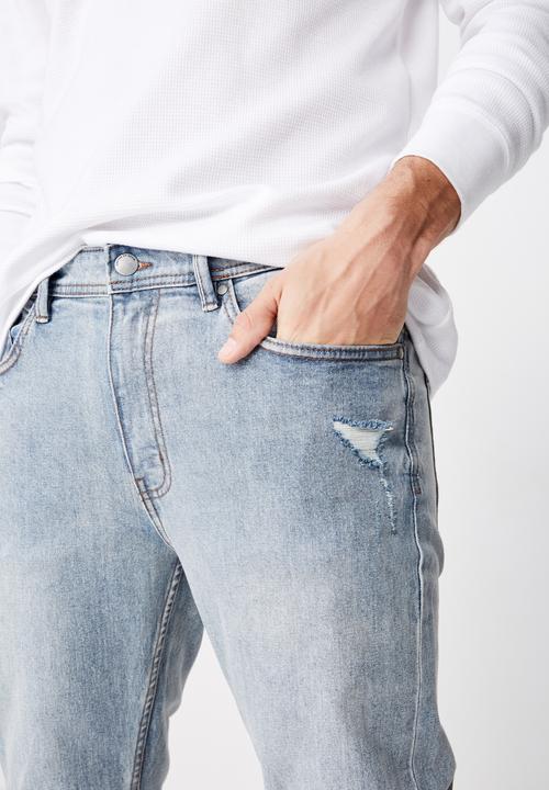Cotton On - Tapered leg jeans - blue