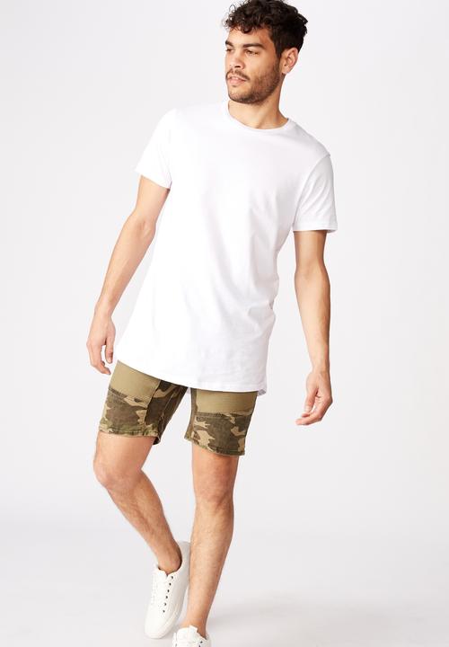 Cotton On - Straight leg shorts - khaki 
