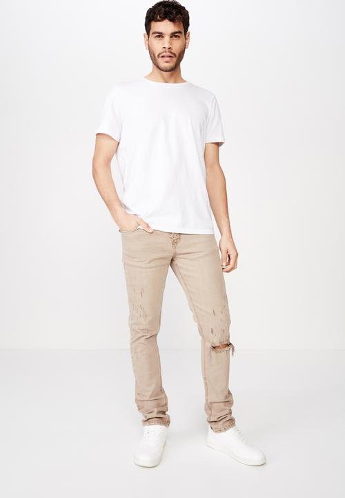 Cotton On - Slim fit jeans - brown 