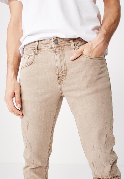 Cotton On - Slim fit jeans - brown 