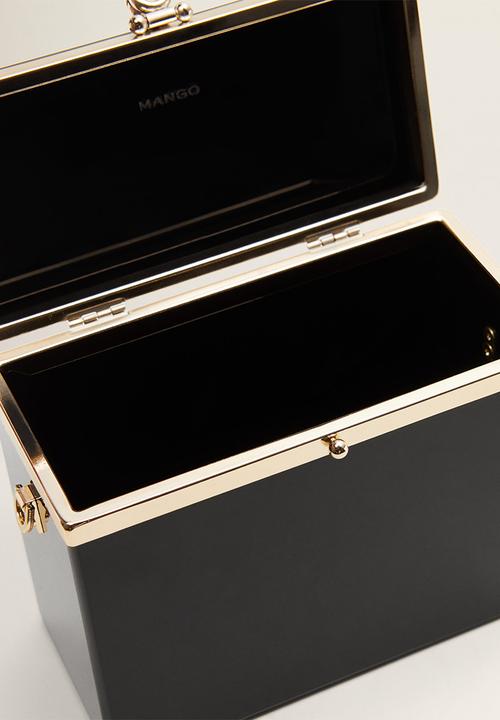 MANGO - Methacrylate coffer bag - black