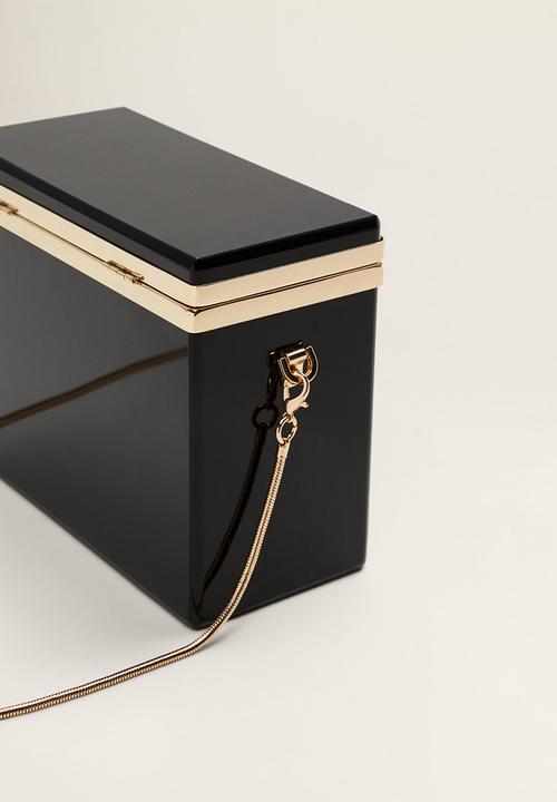 MANGO - Methacrylate coffer bag - black