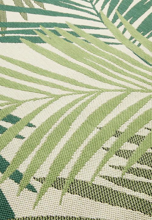 Sixth Floor - Borneo woven outdoor rug - green
