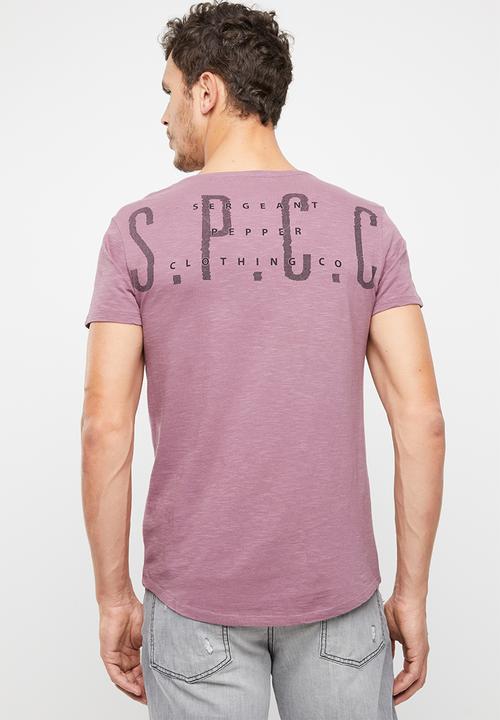 S.P.C.C - Scoop hem tee - pink