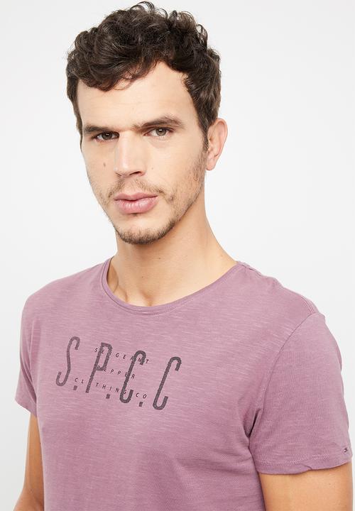 S.P.C.C - Scoop hem tee - pink