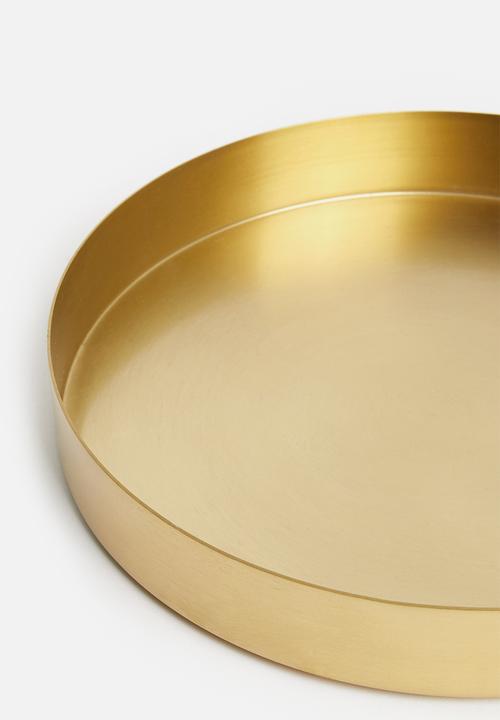 Sixth Floor - Sofia tray - gold