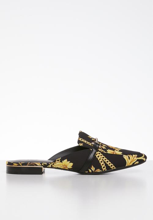 Call It Spring - Dacotaa mule - black/gold multi