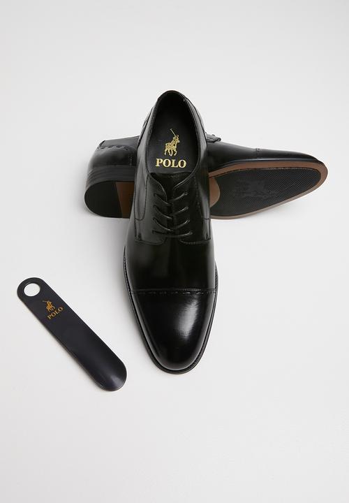 POLO - Derek lace-up formal shoe - black