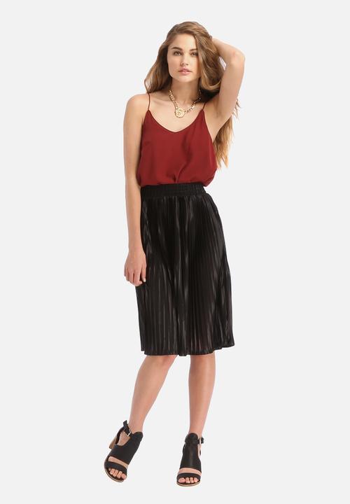 American Apparel - Mid-Length Accordion Pleat Skirt