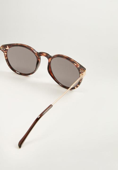 MANGO - Tortoiseshell sunglasses - brown