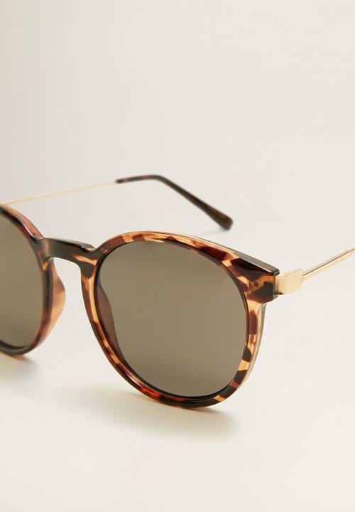 MANGO - Tortoiseshell sunglasses - brown