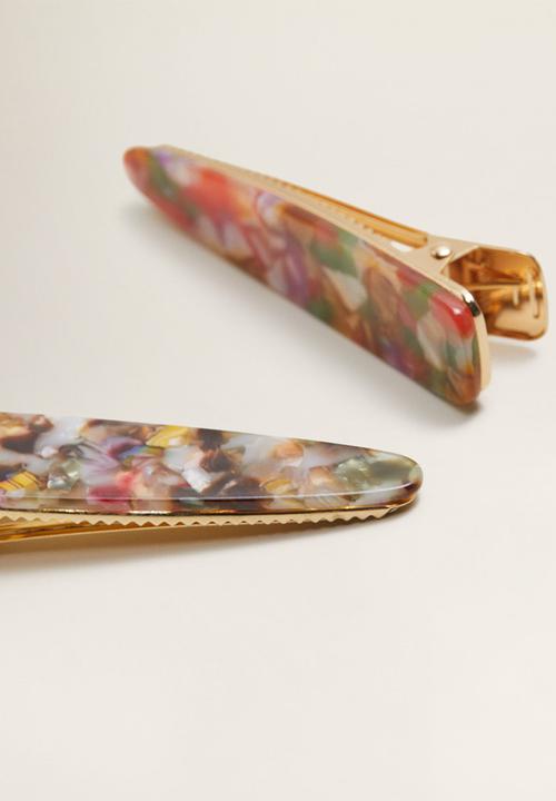 MANGO - Hairclip set - gold