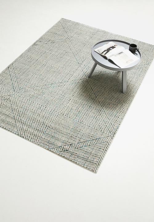 Sixth Floor - Arrow antique trend rug - grey & cream