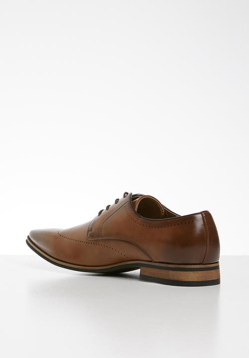 Gino Paoli - Trent pin-punch formal shoe - brown