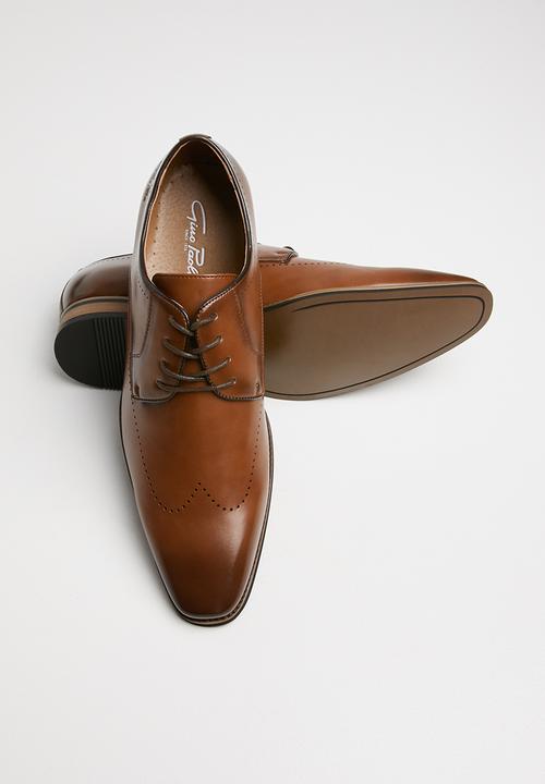 Gino Paoli - Trent pin-punch formal shoe - brown