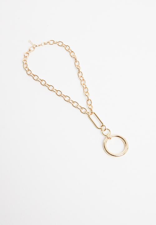 Superbalist - Link chain statement necklace - gold