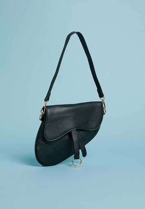 Superbalist - Saddle clutch bag - black