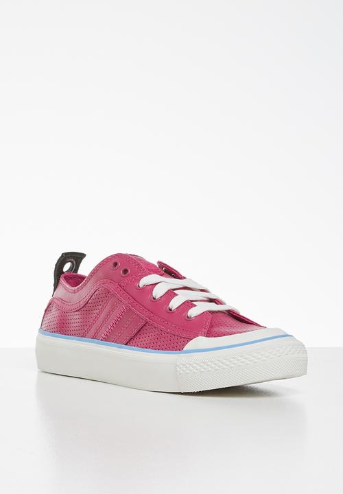 Diesel  - S-astico low logo - fuschia rose