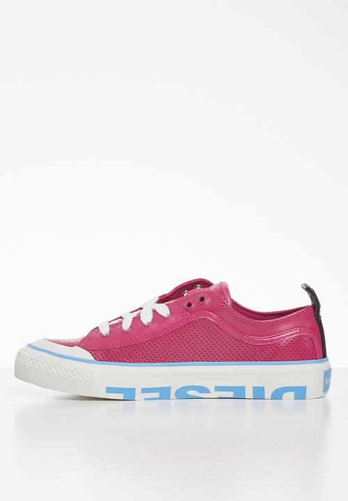Diesel  - S-astico low logo - fuschia rose