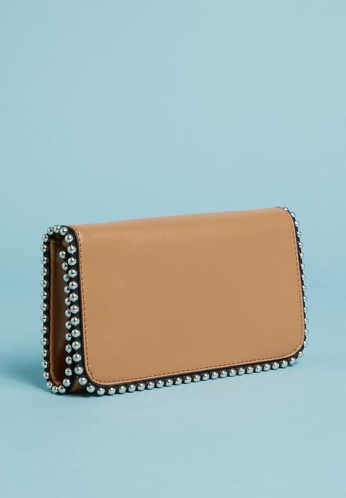 Superbalist - Stud detail bag - tan