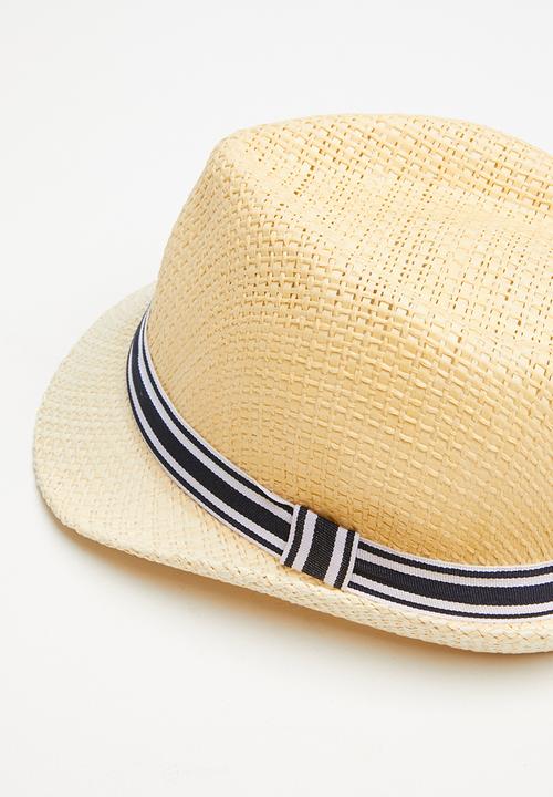 Superbalist - Trilby straw hat - natural