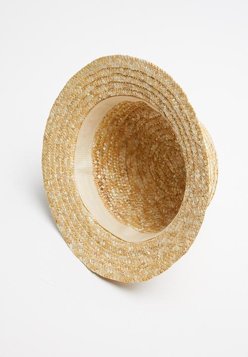 Superbalist - Straw boater hat - neutral