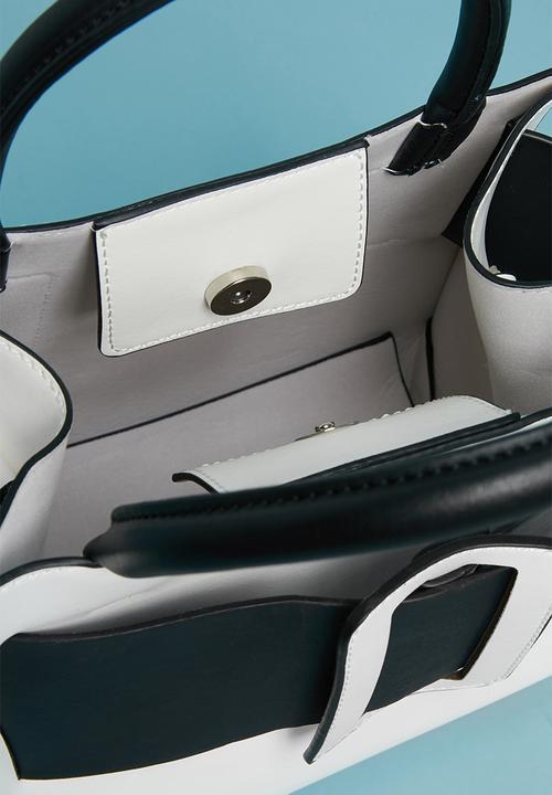 Superbalist - Beth mini bag - black & white