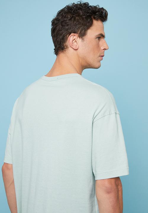 Superbalist - Utility pocket loose fit tee - blue 