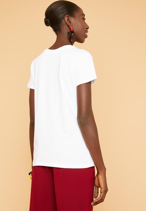 Superbalist - La Vacanza printed tee - white