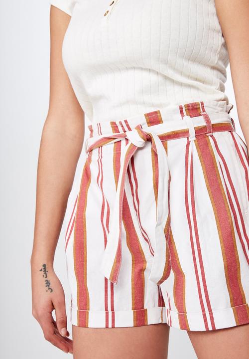 Cotton On - Riley high waist short - multi