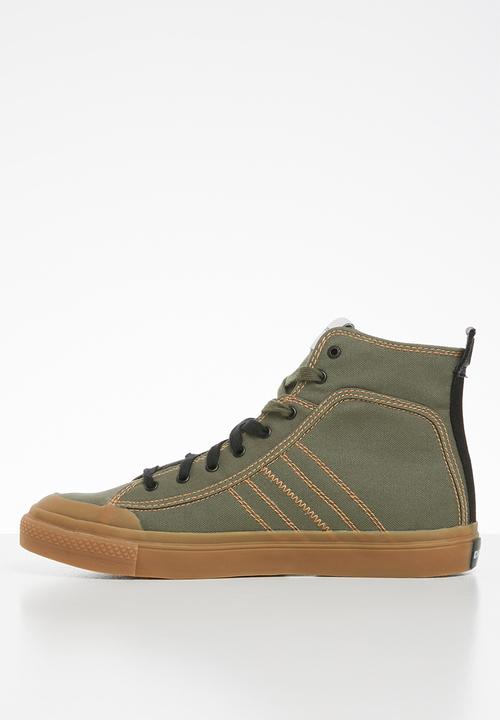 Diesel  - S-astico mid lace - olive night