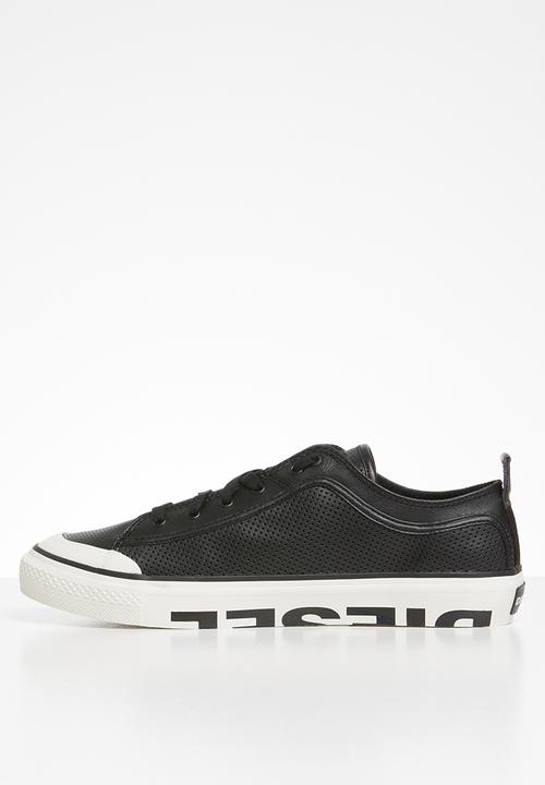 Diesel  - S-astico low logo - black