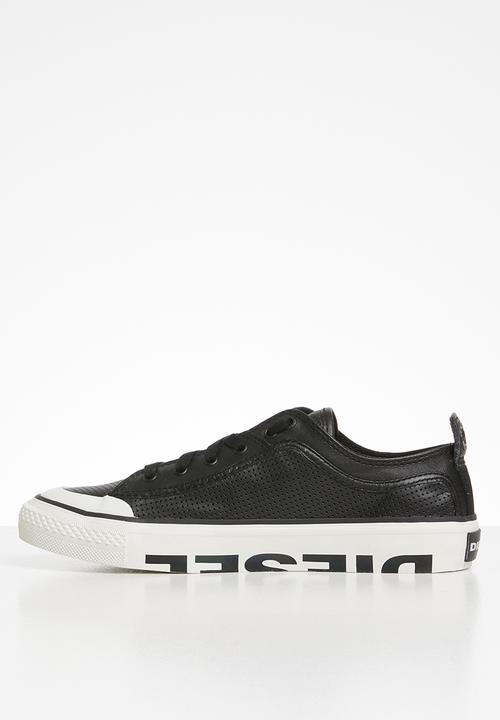 Diesel  - S-astico low logo w - black
