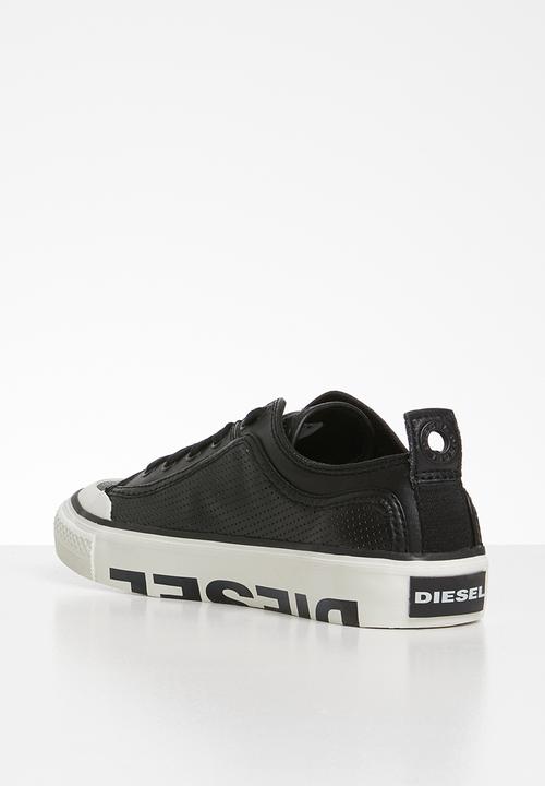 Diesel  - S-astico low logo w - black