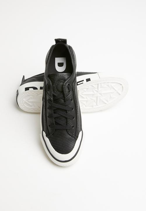 Diesel  - S-astico low logo w - black