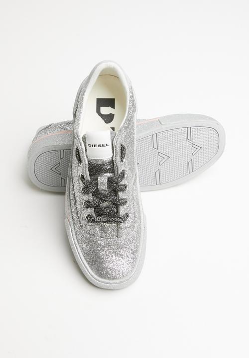 Diesel  - S-flip low w - silver