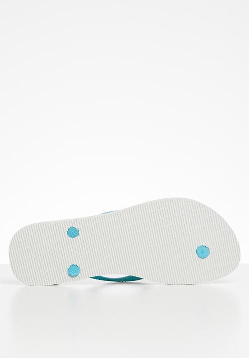 Havaianas - Slim hibisco - white