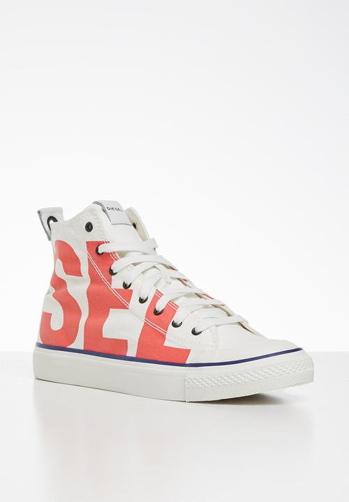 Diesel  - S-astico mc - star white / poppy red