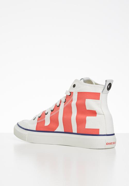 Diesel  - S-astico mc - star white / poppy red