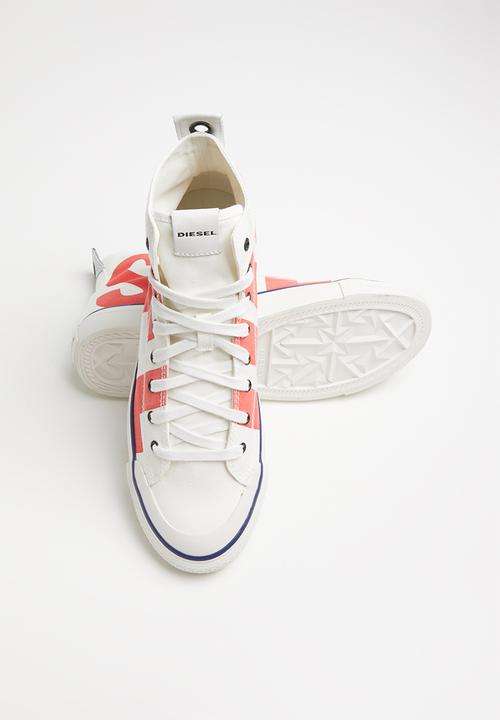 Diesel  - S-astico mc - star white / poppy red