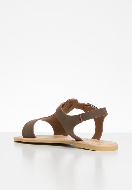 Superbalist - Zandi leather sandal - brown