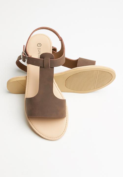Superbalist - Zandi leather sandal - brown