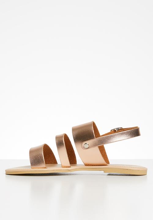 Superbalist - Jojo leather sandal - rose gold