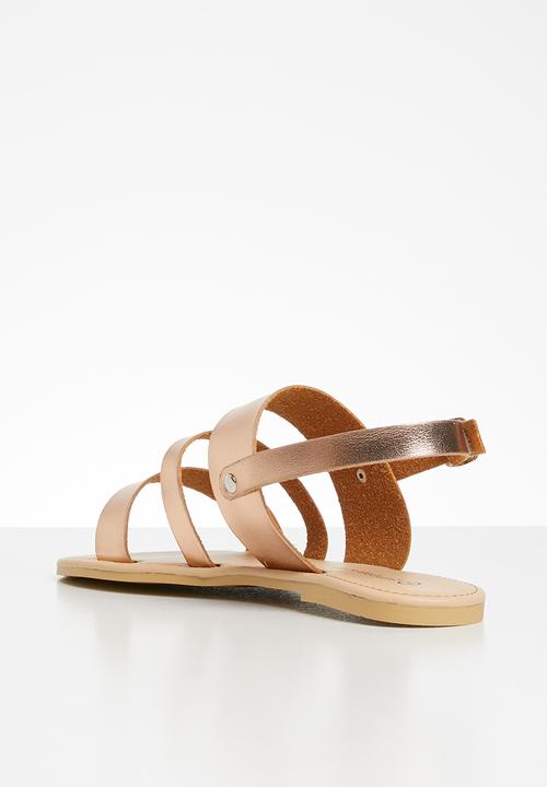 Superbalist - Jojo leather sandal - rose gold