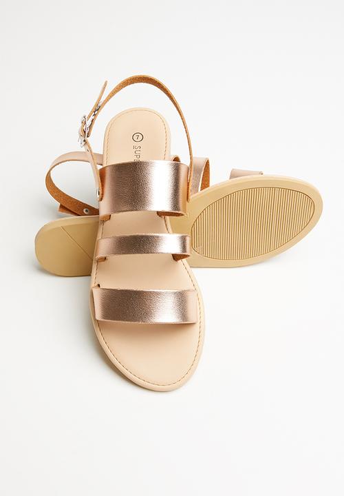 Superbalist - Jojo leather sandal - rose gold